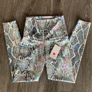 Emily Hsu Snake Print Legging